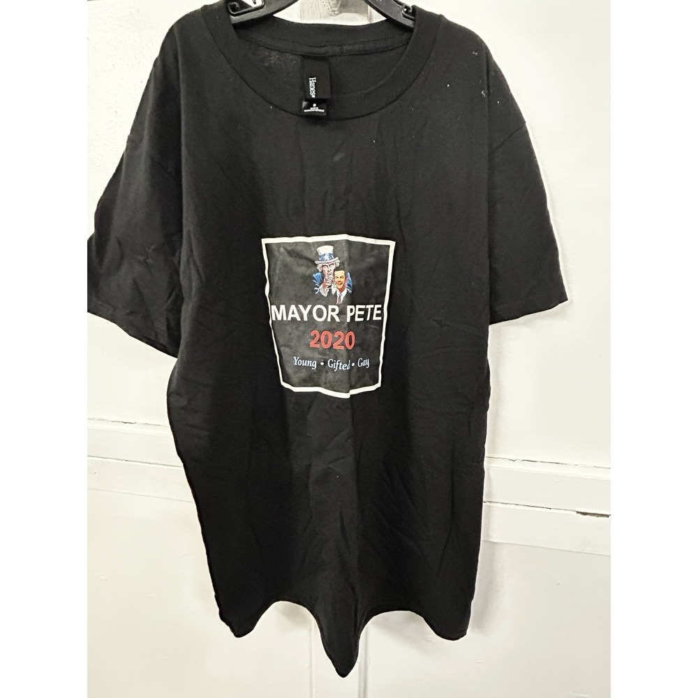 Pete Buttigieg T-Shirt‎ Presidential Campaign - Men's Small - Mayor 2020